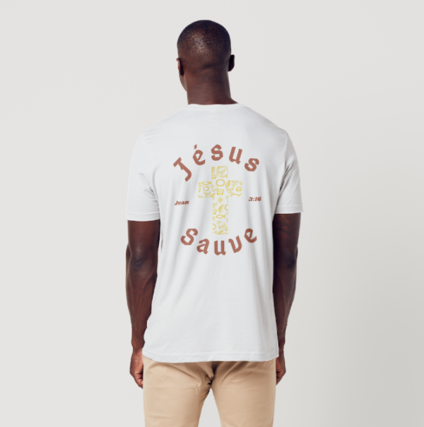 T-Shirt "JESUS SAUVE"