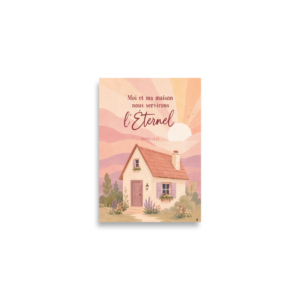 Poster Moi et ma maison